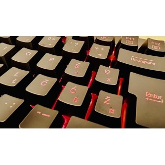 REDRAGON Shiva K512 SLO/CRO gaming tipkovnica s makroima