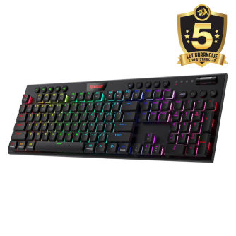 REDRAGON Horus Pro K618 full-size bežična tipkovnica RGB