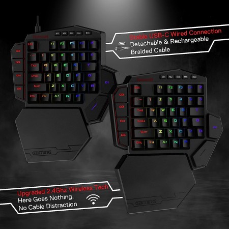 REDRAGON Diti Elite K585 bežična jednoručna tipkovnica REDRAGON Diti Elite K585 bežična jednoručna tipkovnica