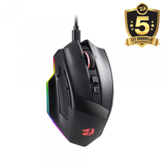 Redragon Rind M813 RGB žični gaming miš, 16.000 DPI, 7 tipki
