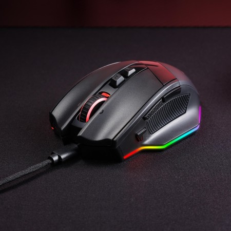 Redragon Rind M813 RGB žični gaming miš, 16.000 DPI, 7 tipki Redragon Rind M813 RGB žični gaming miš, 16.000 DPI, 7 tipki