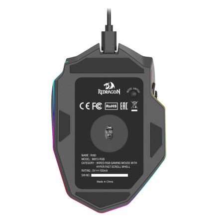Redragon Rind M813 RGB žični gaming miš, 16.000 DPI, 7 tipki Redragon Rind M813 RGB žični gaming miš, 16.000 DPI, 7 tipki
