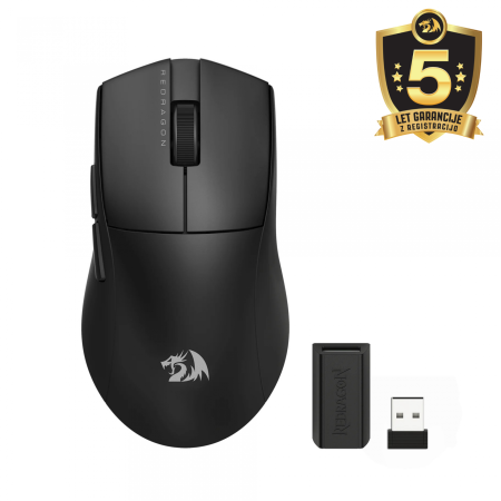 REDRAGON K1NG Pro M916 crni bežični gaming miš 49g REDRAGON K1NG Pro M916 crni bežični gaming miš 49g