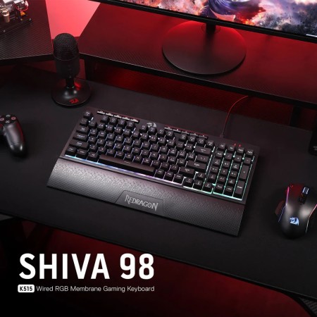 Redragon Shiva Pro K515 bežična tipkovnica, 98 tipki, RGB Redragon Shiva Pro K515 bežična tipkovnica, 98 tipki, RGB