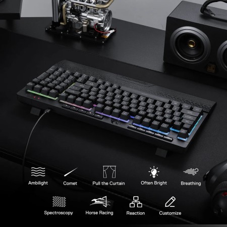 Redragon Shiva Pro K515 bežična tipkovnica, 98 tipki, RGB Redragon Shiva Pro K515 bežična tipkovnica, 98 tipki, RGB