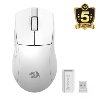 Redragon K1NG M916 Standard bežični gaming miš, 49 g, bijeli