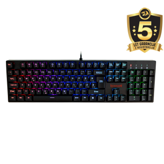 Redragon Surara K582 mehanička tipkovnica, HR, tihi crveni