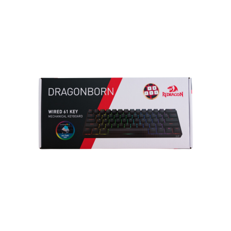 Redragon Dragonborn K630 mehanička tipkovnica 60%, HR Redragon Dragonborn K630 mehanička tipkovnica 60%, HR