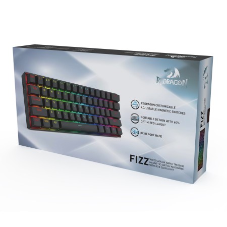 Redragon Fizz K617 magnetska tipkovnica 60%, rapid trigger Redragon Fizz K617 magnetska tipkovnica 60%, rapid trigger