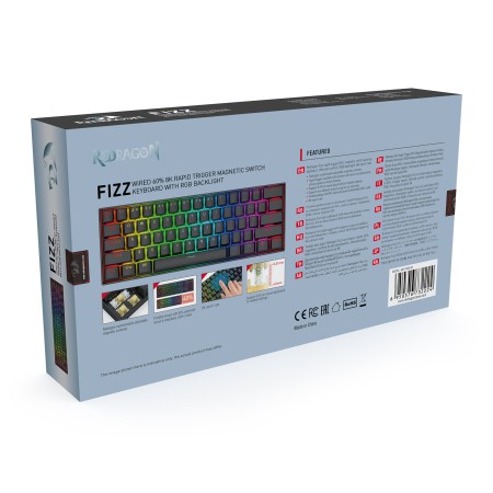 Redragon Fizz K617 magnetska tipkovnica 60%, rapid trigger Redragon Fizz K617 magnetska tipkovnica 60%, rapid trigger