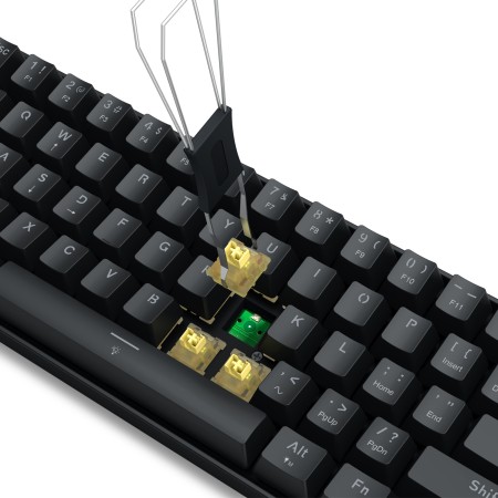 Redragon Fizz K617 Magnetic Plus tipkovnica 60%, rapid trigger Redragon Fizz K617 Magnetic Plus tipkovnica 60%, rapid trigger