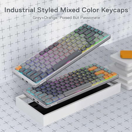REDRAGON Azure K652 RGB Pro low-profile bežična tipkovnica REDRAGON Azure K652 RGB Pro low-profile bežična tipkovnica