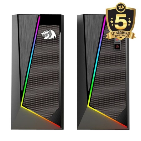 Redragon ANVIL GS520 stolni 2.0 RGB zvučnici, crni Redragon ANVIL GS520 stolni 2.0 RGB zvučnici, crni
