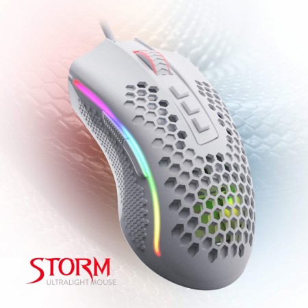 REDRAGON Storm M808W bijeli žični gaming miš RGB REDRAGON Storm M808W bijeli žični gaming miš RGB