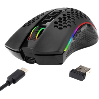 Redragon Storm Pro M808 bežični gaming miš, saćasto kućište, 16.000 DPI