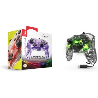 PDP Afterglow žičani kontroler Switch, Transparent