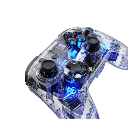 PDP Afterglow Deluxe bežični kontroler Switch, Transparent PDP Afterglow Deluxe bežični kontroler Switch, Transparent