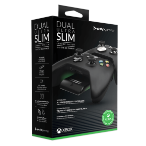PDP Dual Ultra Slim punjač za dva Xbox kontrolera, Series X|S i One