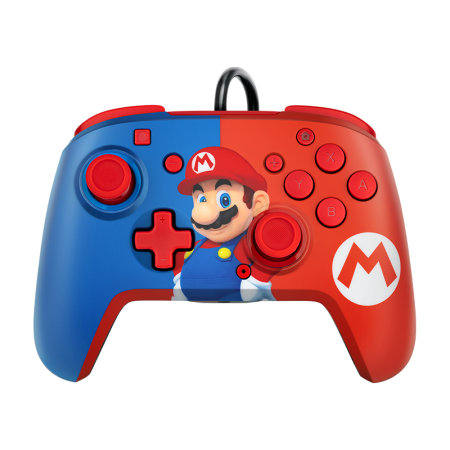 PDP Faceoff Deluxe+ Audio kontroler Switch, Mario PDP Faceoff Deluxe+ Audio kontroler Switch, Mario