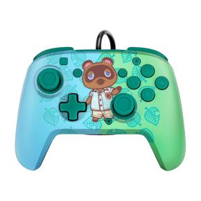 PDP Faceoff Deluxe+ Audio kontroler Switch, Animal Crossing