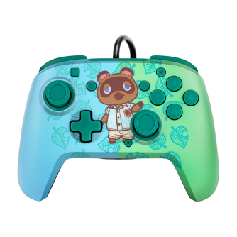 PDP Faceoff Deluxe+ Audio kontroler Switch, Animal Crossing