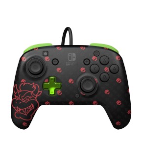 PDP REMATCH žični kontroler Switch – Bowser Glow in the Dark