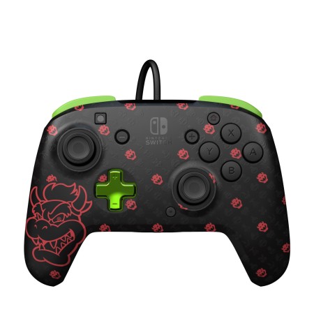 PDP REMATCH žični kontroler Switch – Bowser Glow in the Dark
