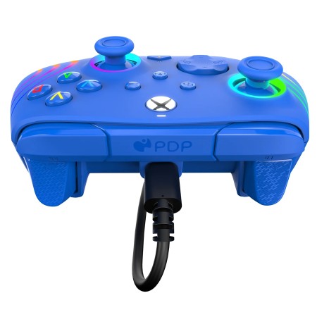 PDP Afterglow Wave žičani kontroler za Xbox s RGB rasvjetom, plavi PDP Afterglow Wave žičani kontroler za Xbox s RGB rasvjetom, plavi