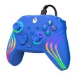 PDP Afterglow Wave žičani kontroler za Xbox s RGB rasvjetom, plavi PDP Afterglow Wave žičani kontroler za Xbox s RGB rasvjetom, plavi