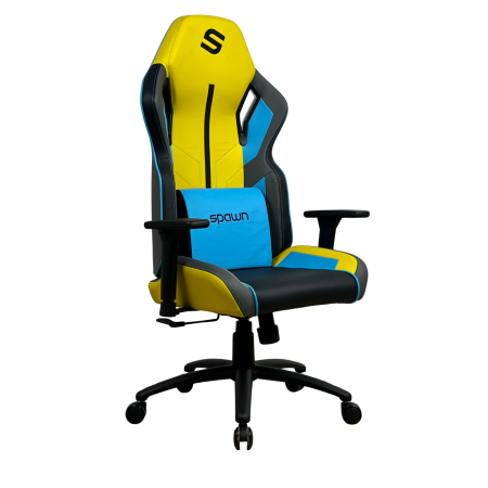 SPAWN Lite žuta gaming stolica 3D nasloni 150 kg Class 4 opruga