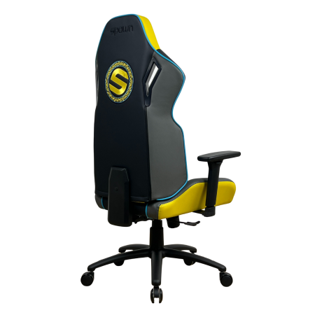 SPAWN Lite žuta gaming stolica 3D nasloni 150 kg Class 4 opruga