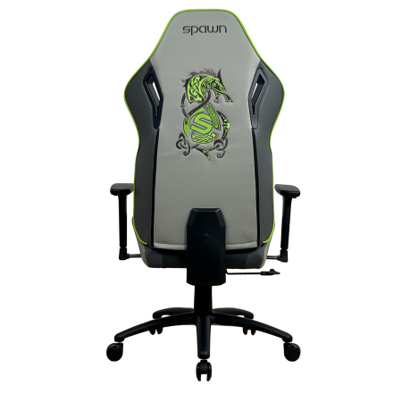 SPAWN Lite siva gaming stolica 3D nasloni 150 kg Class 4 opruga