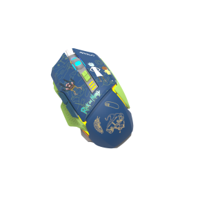 Spawn Rick and Morty gaming miš RGB, 12.800 DPI, 7 tipki