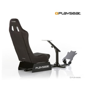 Playseat Evolution Black Racing Suede trkaće sjedalo, sklopivo