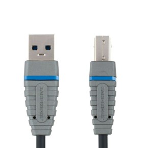 Bandridge BCL5102, USB 3.0 kabel A-B, 2.0m