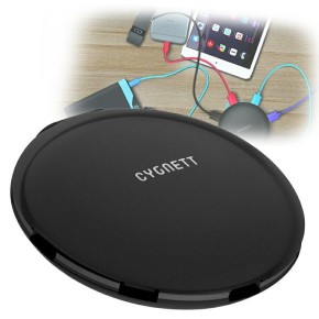 Cygnett, punjač sa 5 USB portova, SuperCharger UFO, 5V 5.0A, crni