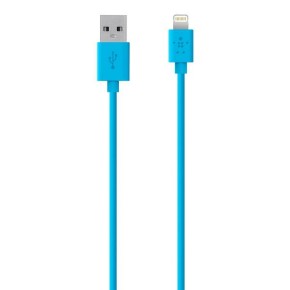 Lightning charge and sync kabel, 1,2 m, plavi, Cygnett
