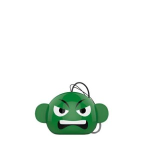 Mini zvučnik, 3.5mm povezivanje, Hulky, zeleni, Celly