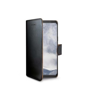 Preklopna torbica za Samsung Galaxy S9, crna CELLY Wally