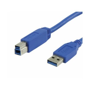 USB 3.0 kabel, USB A muški na USB B muški, 2 m, plavi, Value Line VLCB61100L20