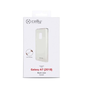 Zaštitna maska za Samsung Galaxy A7 2018, prozirna, Celly GelSkin