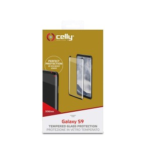 Zaštitno staklo za Samsung Galaxy S9 3D, crno, Celly