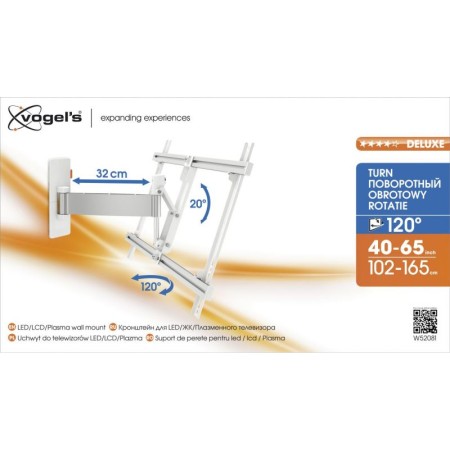 Zidni nosač za TV od 40" do 65" Vogels W52081 Zidni nosač za TV od 40" do 65" Vogels W52081
