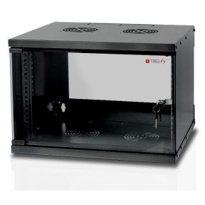 Komunikacijski ormar, rack kabinet 19", 6U / 320, crni, Techly