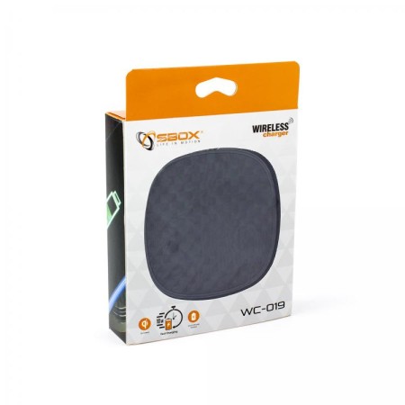 PUNJAČ BEŽIČNI SBOX WC-019 10W Crni