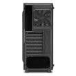 SHARKOON TG4 MIDI TOWER ATX, BEZ NAPAJANJA, CRVENI LED, CRNO