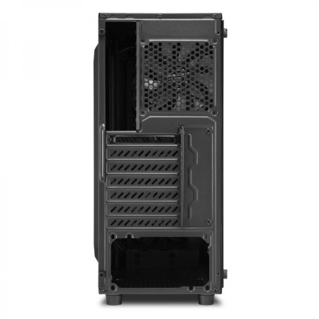 SHARKOON TG4 MIDI TOWER ATX, BEZ NAPAJANJA, CRVENI LED, CRNO