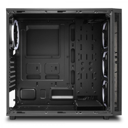 SHARKOON TG4 RGB MIDI TOWER ATX, BEZ NAPAJANJA, CRNO
