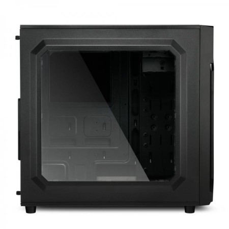 SHARKOON VG6-W RGB MIDI TOWER ATX, BEZ NAPAJANJA, CRNO