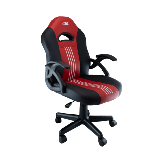 Gaming stolica, crno-crvena, White Shark Abalone
